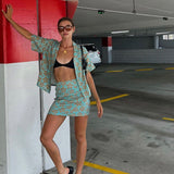 Art Mini Skirt