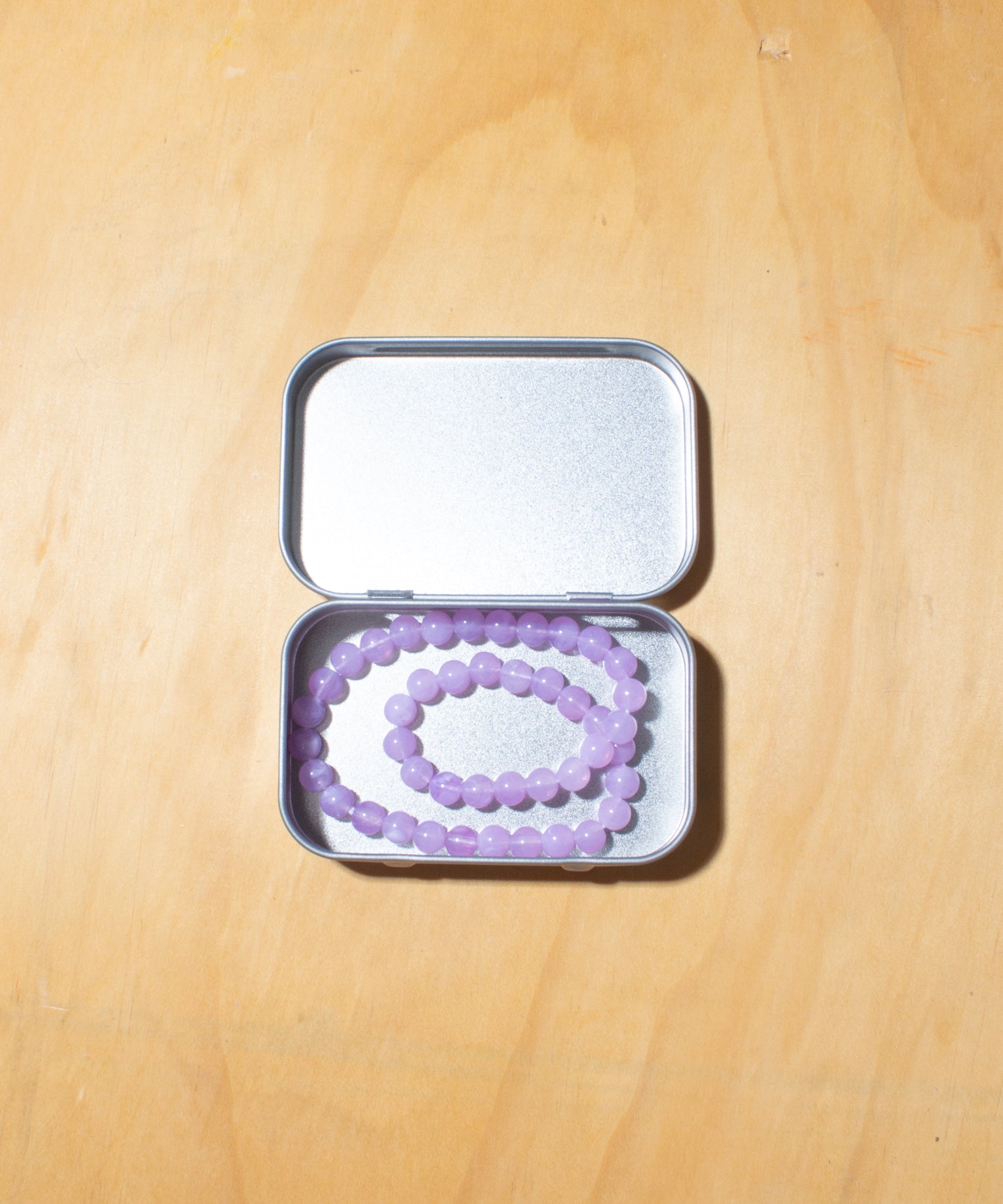 Rowie Beaded Necklace - Purple