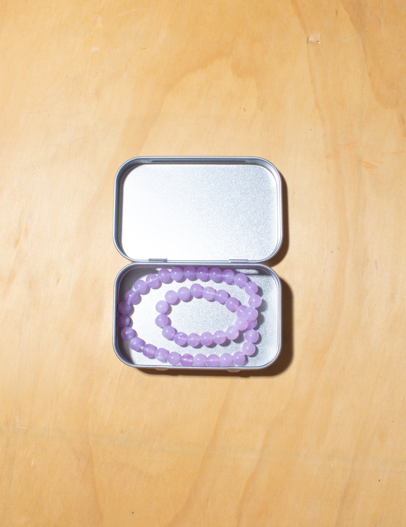 Rowie Beaded Necklace - Purple
