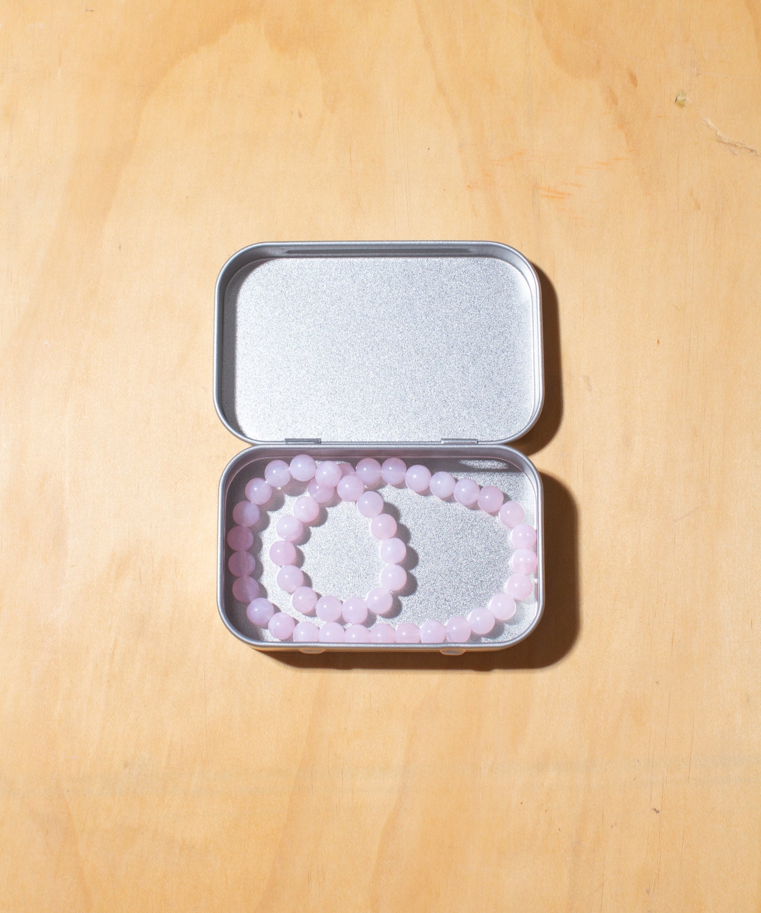 Rowie Beaded Necklace - Baby Pink