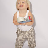 Dusty Pants - Beige Check