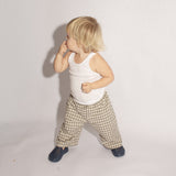 Dusty Pants - Beige Check