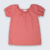 Stevie Dress - Red Gingham