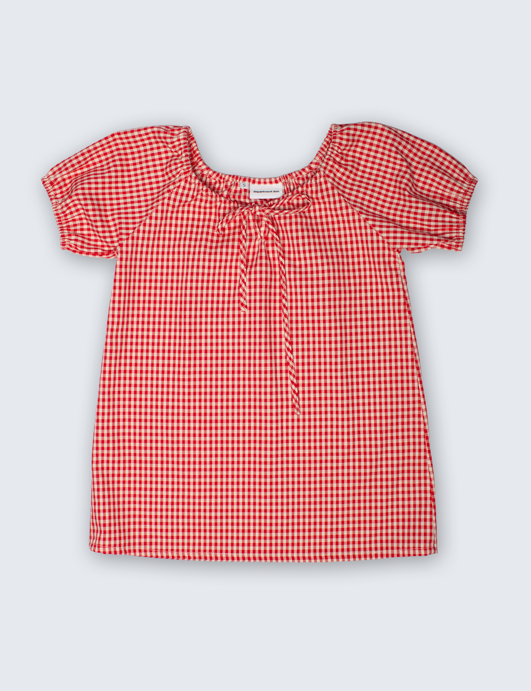 Stevie Dress - Red Gingham