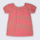 Stevie Dress - Red Gingham