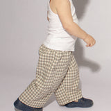 Dusty Pants - Beige Check
