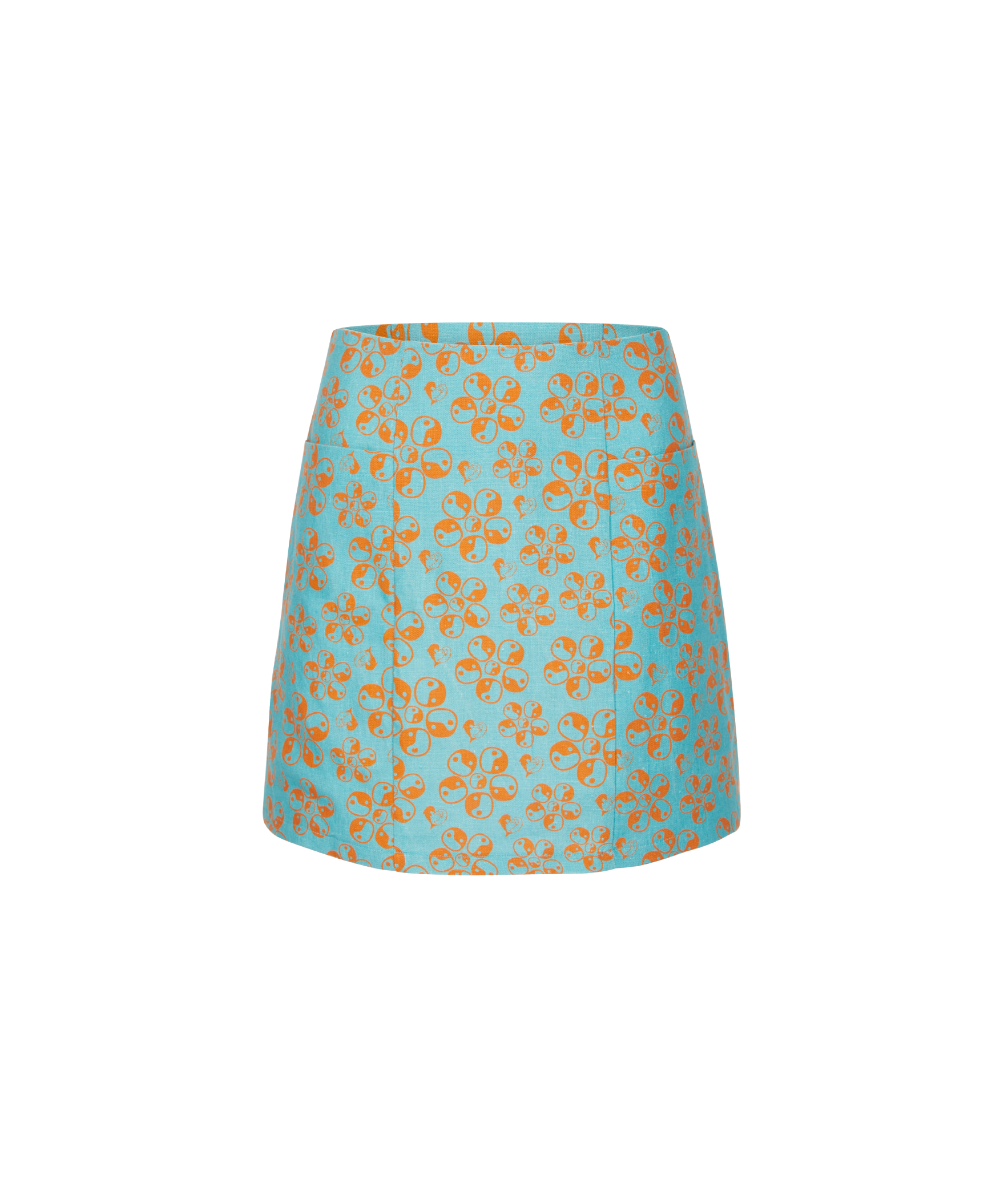 Art Mini Skirt